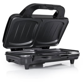 Tristar SA-3060 Sandwichera Grill 900W Negro y Acero inoxidable